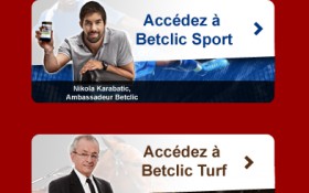 application paris sportifs de Betclic sur Android